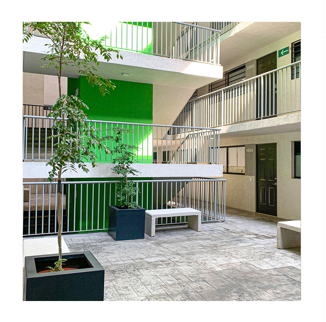 Patio central